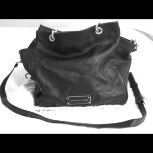 Marc Jacobs Bentley Leather Winged Double Shoulder